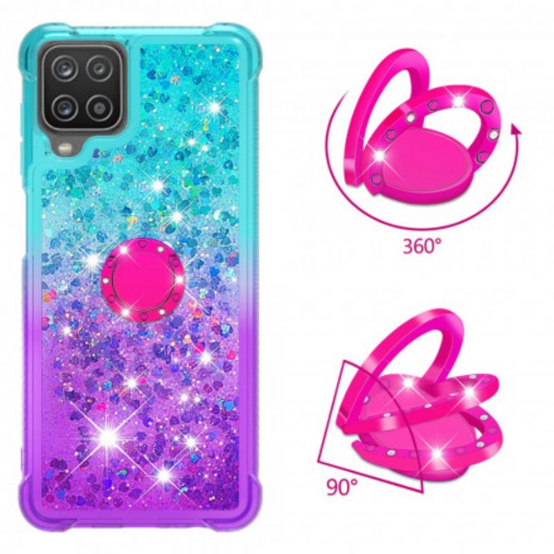 Kuori Samsung Galaxy A12 / M12 Glitter Ring Tuki