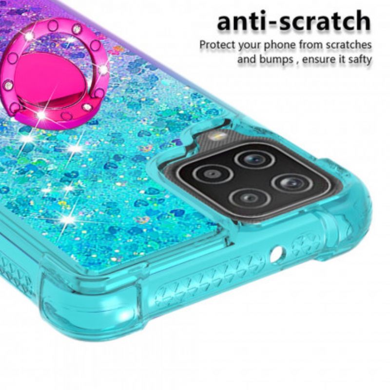 Kuori Samsung Galaxy A12 / M12 Glitter Ring Tuki