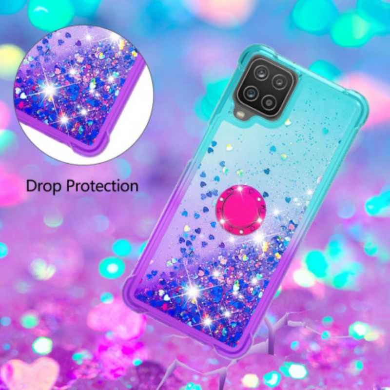 Kuori Samsung Galaxy A12 / M12 Glitter Ring Tuki