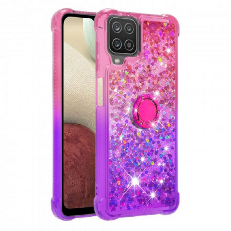 Kuori Samsung Galaxy A12 / M12 Glitter Ring Tuki