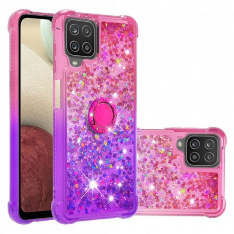 Kuori Samsung Galaxy A12 / M12 Glitter Ring Tuki