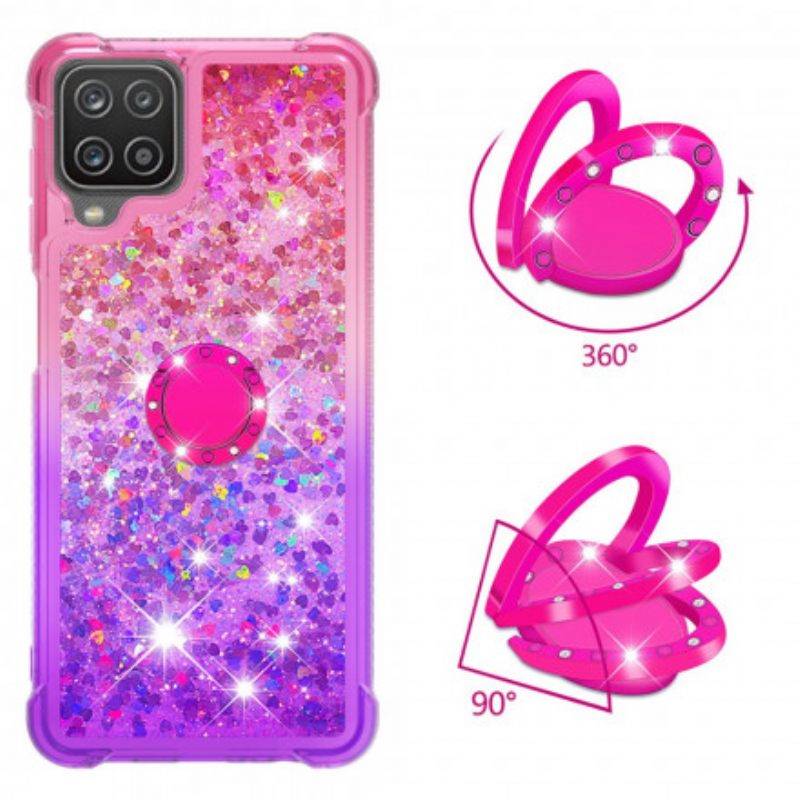 Kuori Samsung Galaxy A12 / M12 Glitter Ring Tuki