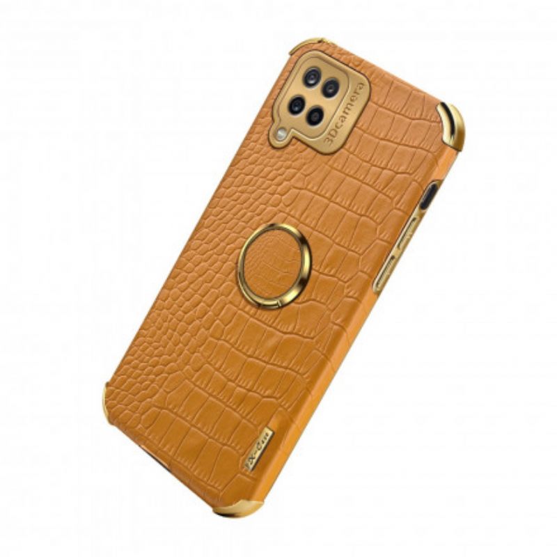 Kuori Samsung Galaxy A12 / M12 Keinonahka Rengastuella