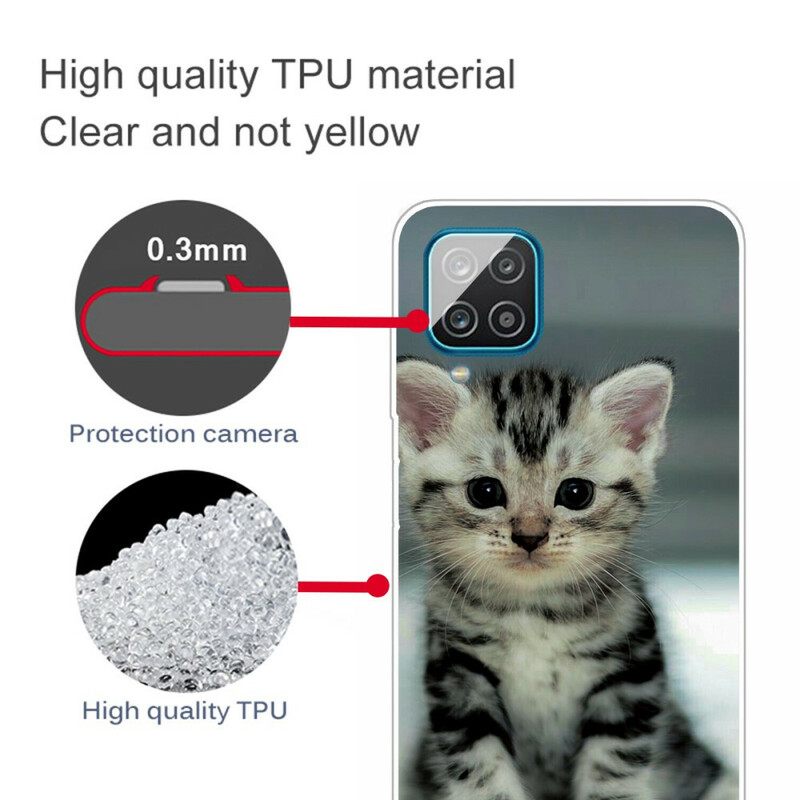 Kuori Samsung Galaxy A12 / M12 Kitten Kitten