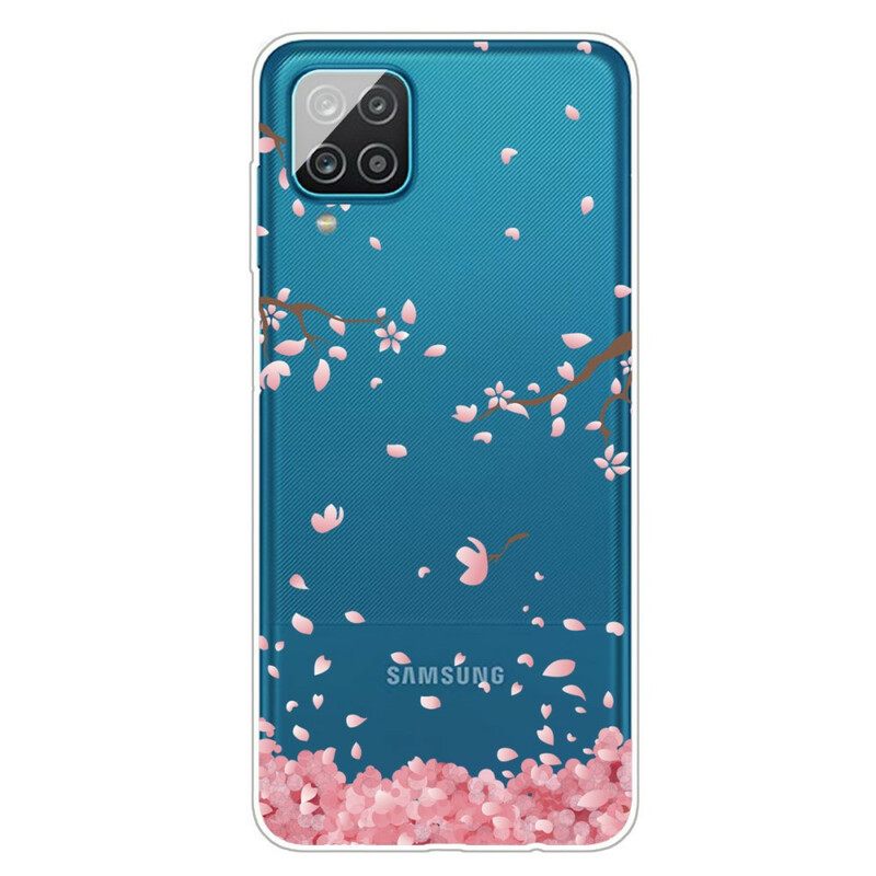 Kuori Samsung Galaxy A12 / M12 Kukkivat Oksat