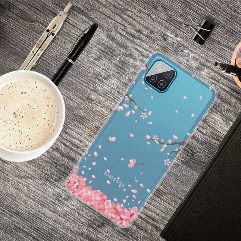 Kuori Samsung Galaxy A12 / M12 Kukkivat Oksat
