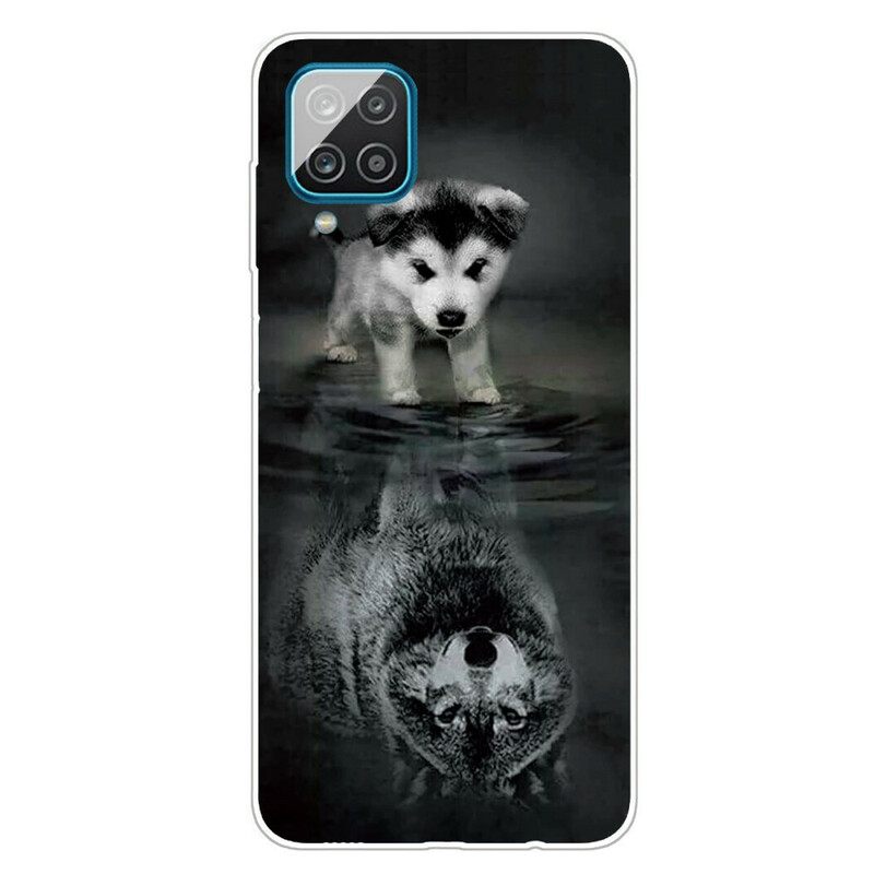 Kuori Samsung Galaxy A12 / M12 Puppy Dream