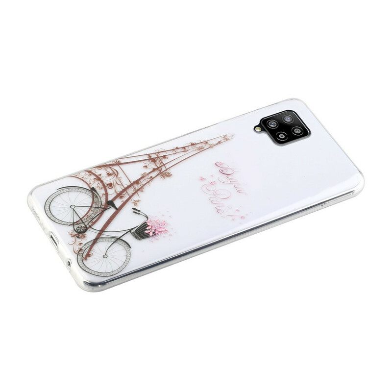Kuori Samsung Galaxy A12 / M12 Transparent Hei Paris
