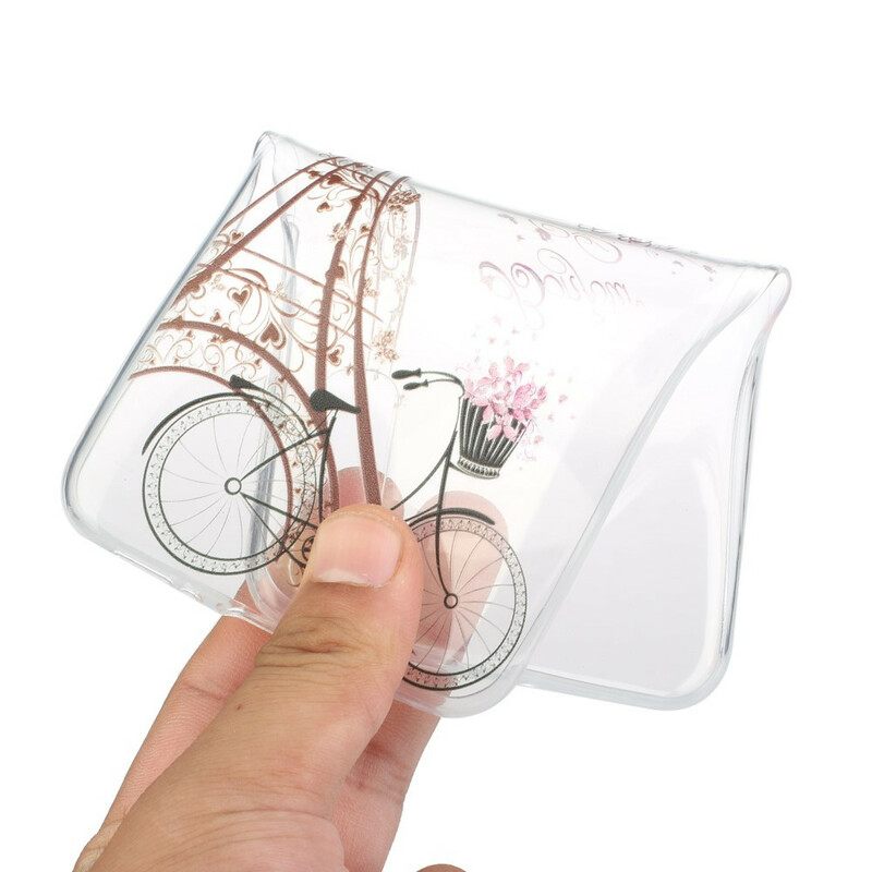 Kuori Samsung Galaxy A12 / M12 Transparent Hei Paris