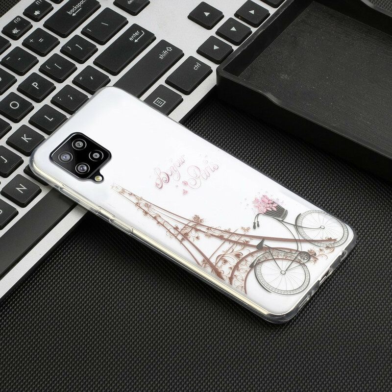 Kuori Samsung Galaxy A12 / M12 Transparent Hei Paris