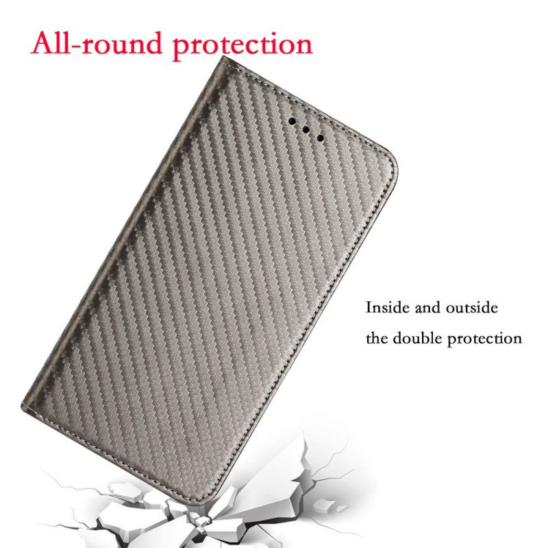 Puhelinkuoret Samsung Galaxy A12 / M12 Suojaketju Kuori Kotelot Flip Hiilikuituhihna
