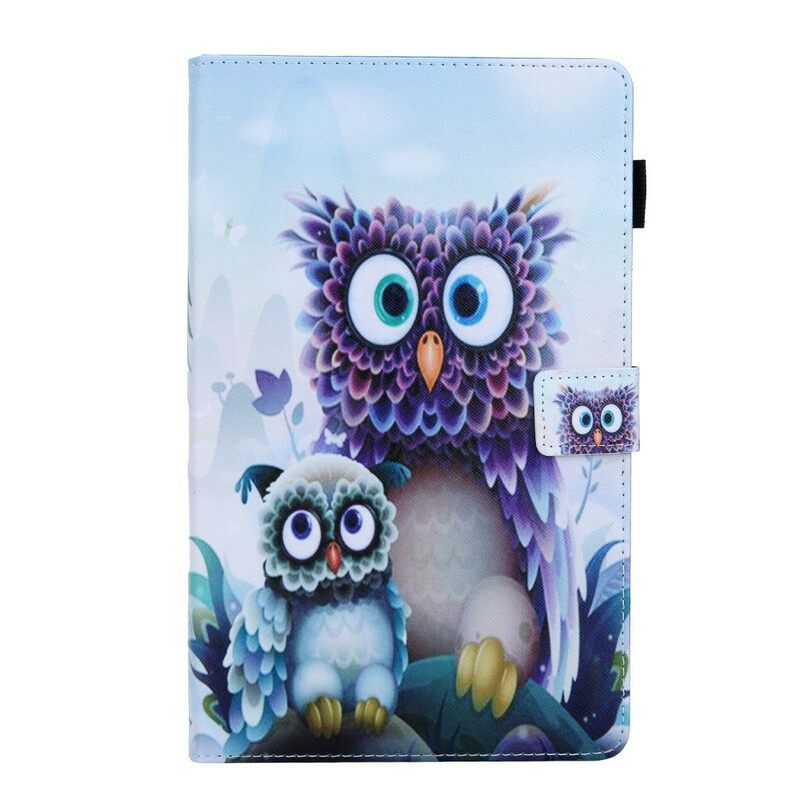 Kotelot Samsung Galaxy Tab A 10.1 (2019) Hämmentyneet Pöllöt