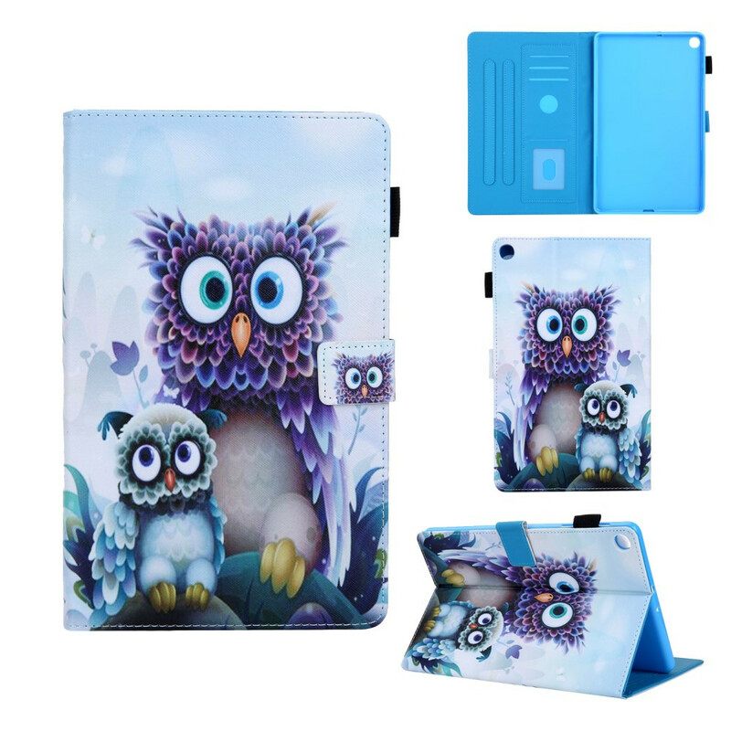 Kotelot Samsung Galaxy Tab A 10.1 (2019) Hämmentyneet Pöllöt