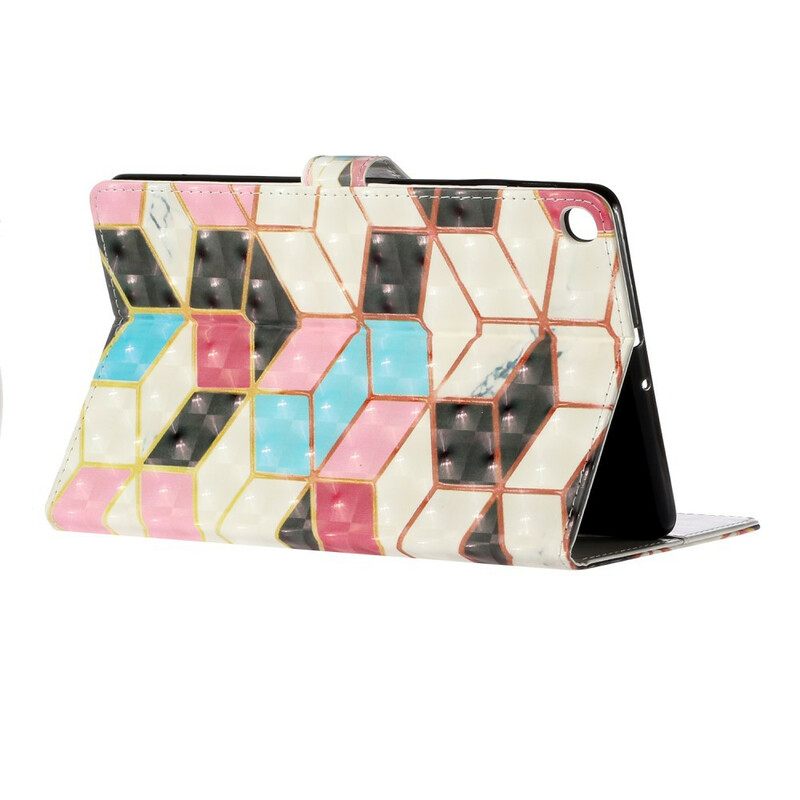 Kotelot Samsung Galaxy Tab A 10.1 (2019) Marble Light Spots
