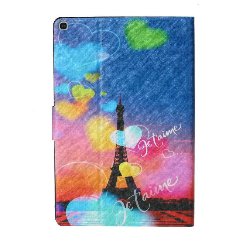 Kotelot Samsung Galaxy Tab A 10.1 (2019) Paris Rakastan Sinua