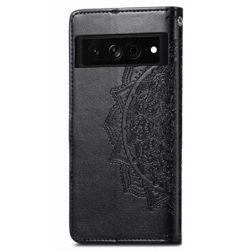Kotelot Google Pixel 7 Suojaketju Kuori Retro Strappy Mandala