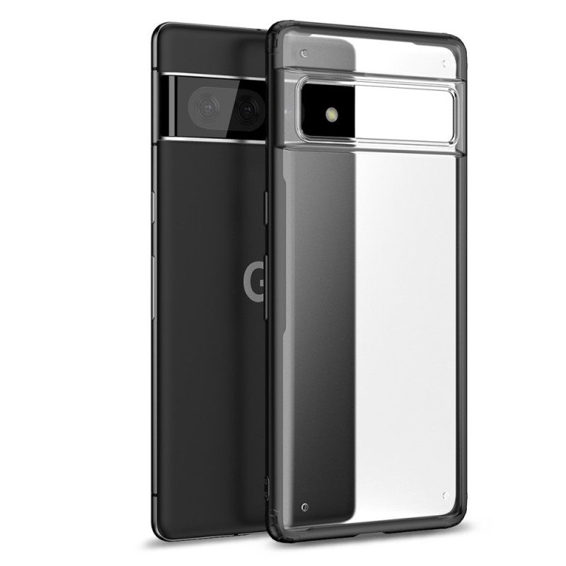 Kuori Google Pixel 7 Läpikuultavat Värilliset Reunat