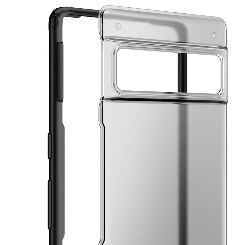 Kuori Google Pixel 7 Läpikuultavat Värilliset Reunat