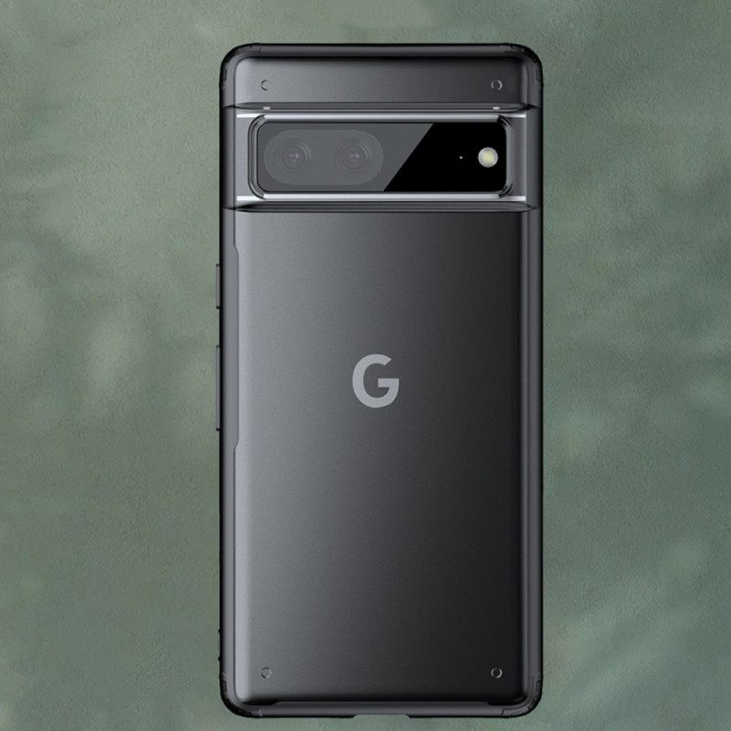 Kuori Google Pixel 7 Läpikuultavat Värilliset Reunat