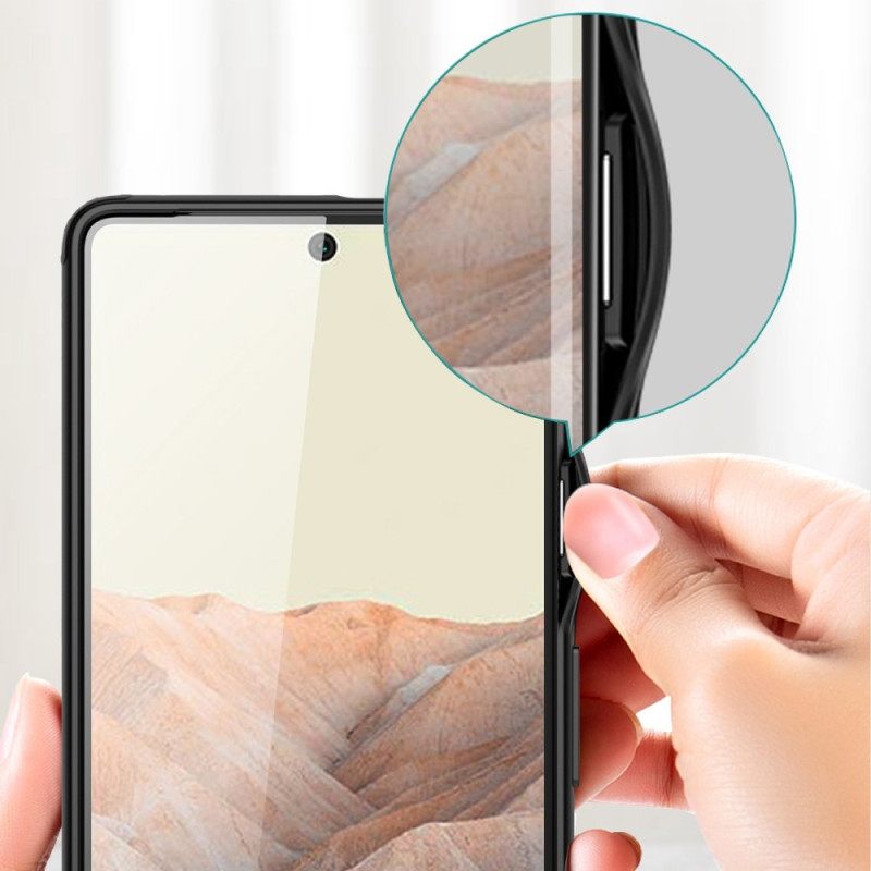 Kuori Google Pixel 7 Läpikuultavat Värilliset Reunat