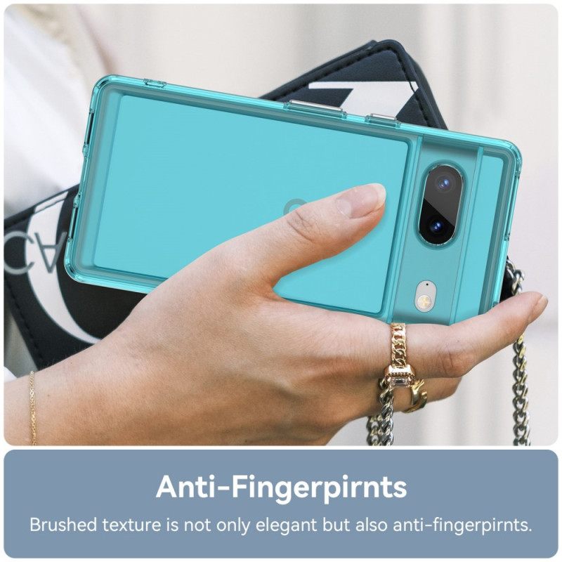 Kuori Google Pixel 7 Transparent Candy Sarja