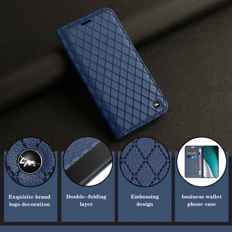 Puhelinkuoret Google Pixel 7 Kotelot Flip Rfid Timantit