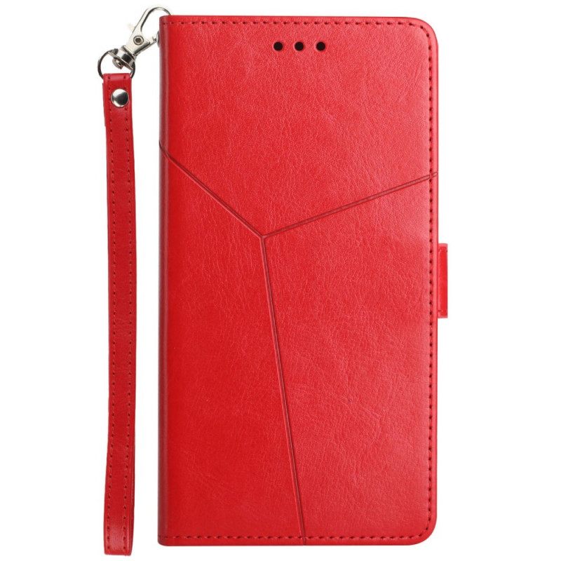 Flip Case Moto G31 / Moto G41 Style Leather Geo Y Design