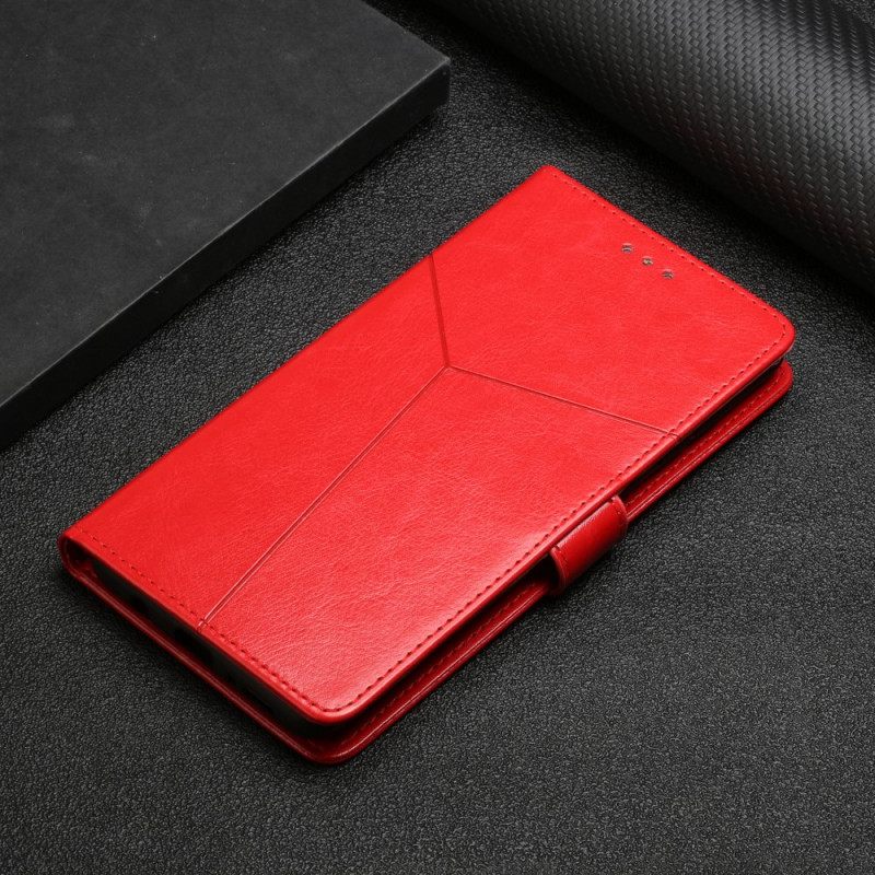 Flip Case Moto G31 / Moto G41 Style Leather Geo Y Design