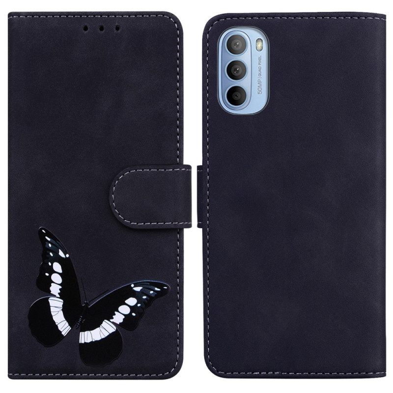 Kotelot Moto G31 / Moto G41 Skin-touch Butterfly