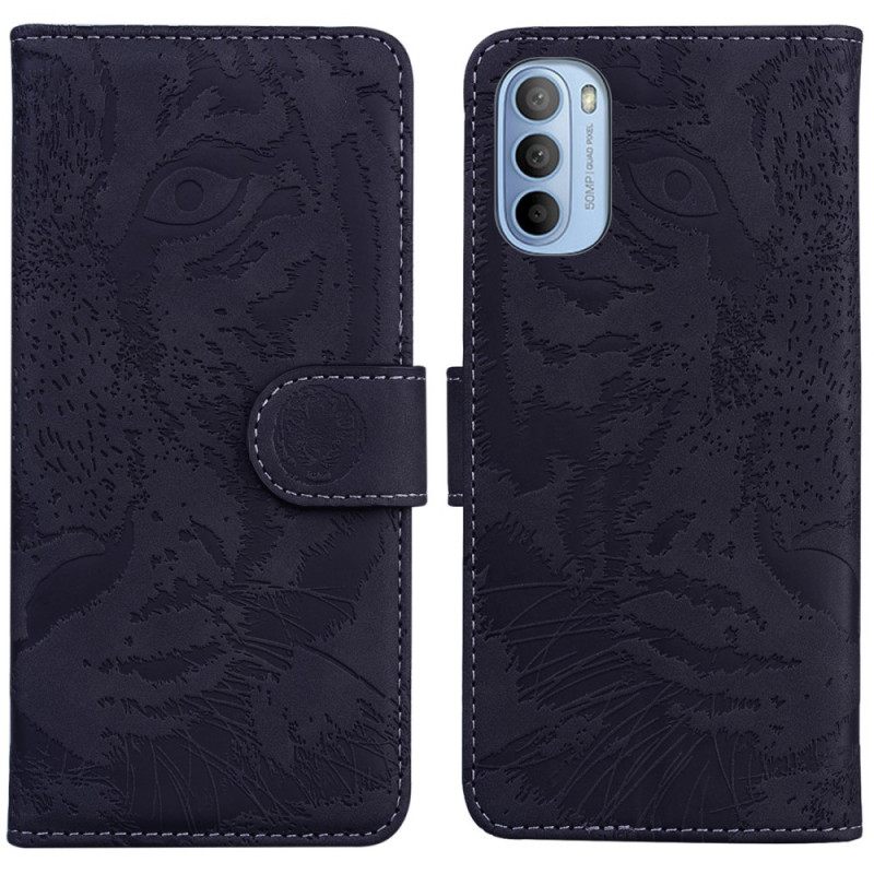 Kotelot Moto G31 / Moto G41 Tiger Face Print