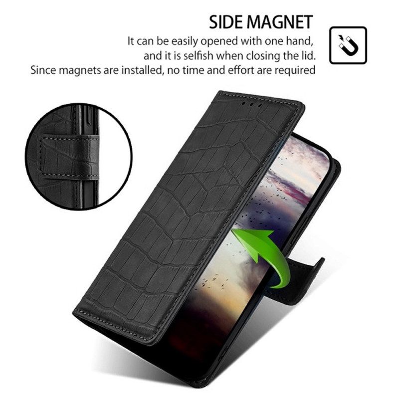 Kotelot Vivo V50 5g Puhelinkuoret Krokotiilikuvioinen