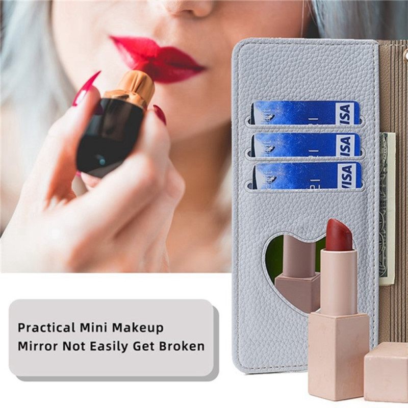 Kotelot Vivo V50 5g Puhelinkuoret Peilikumppa Ja Ketju