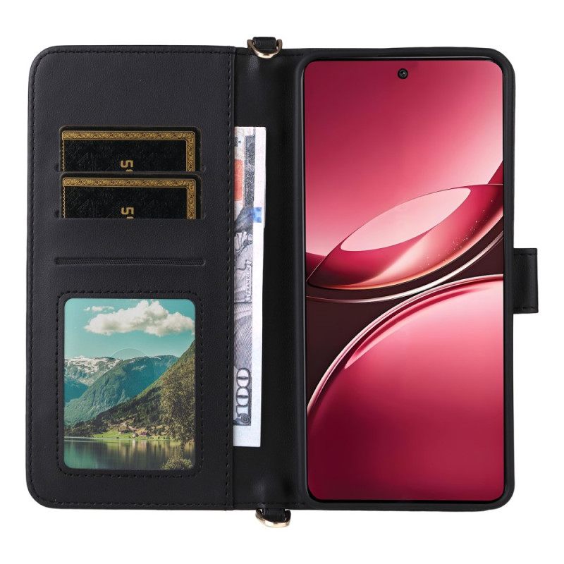 Kotelot Vivo V50 5g Tikattu Hihnoilla Suojakuori