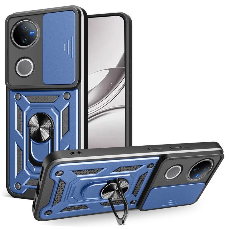 Puhelinkuoret Vivo V50 5g Liukuva Kameran Suojus Ja Tuki