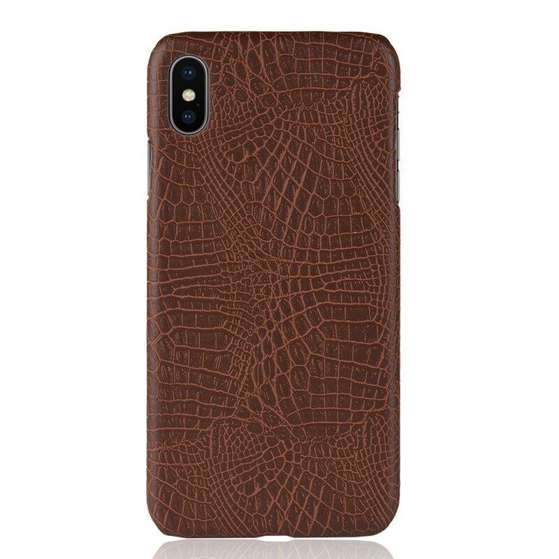 Kuori iPhone XS Max Crocodile Skin Effect