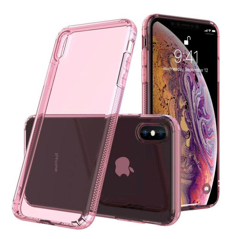 Kuori iPhone XS Max Läpinäkyvät Leeu-suojatyynyt