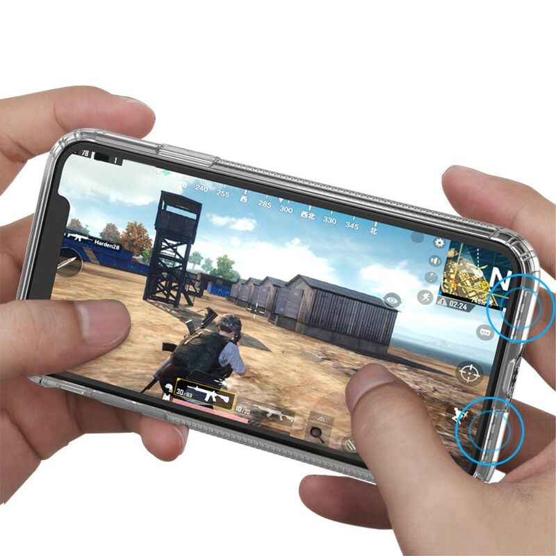Kuori iPhone XS Max Läpinäkyvät Leeu-suojatyynyt
