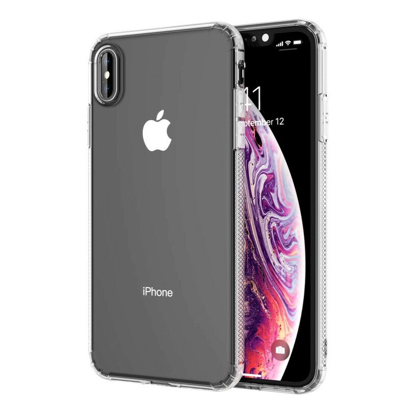 Kuori iPhone XS Max Läpinäkyvät Leeu-suojatyynyt