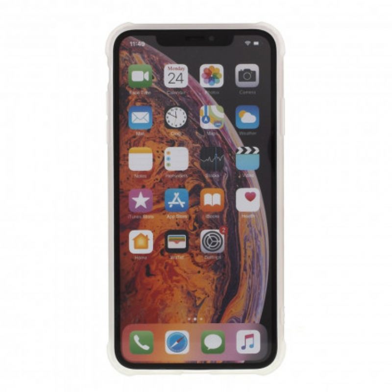 Kuori iPhone XS Max Marble Style Vahvistetut Kulmat