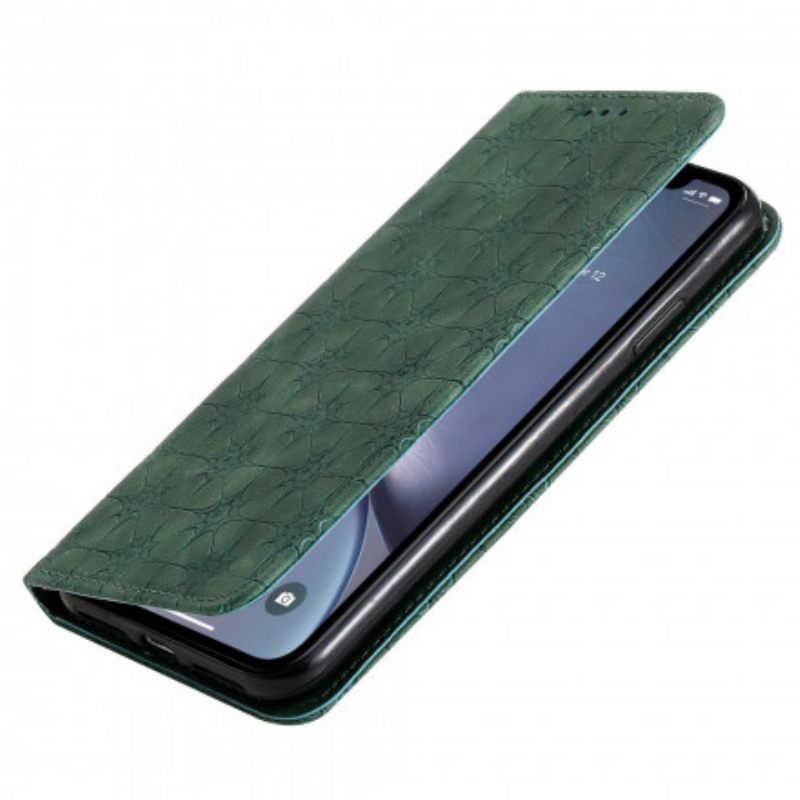 Puhelinkuoret iPhone XS Max Kotelot Flip Baroque Flowers