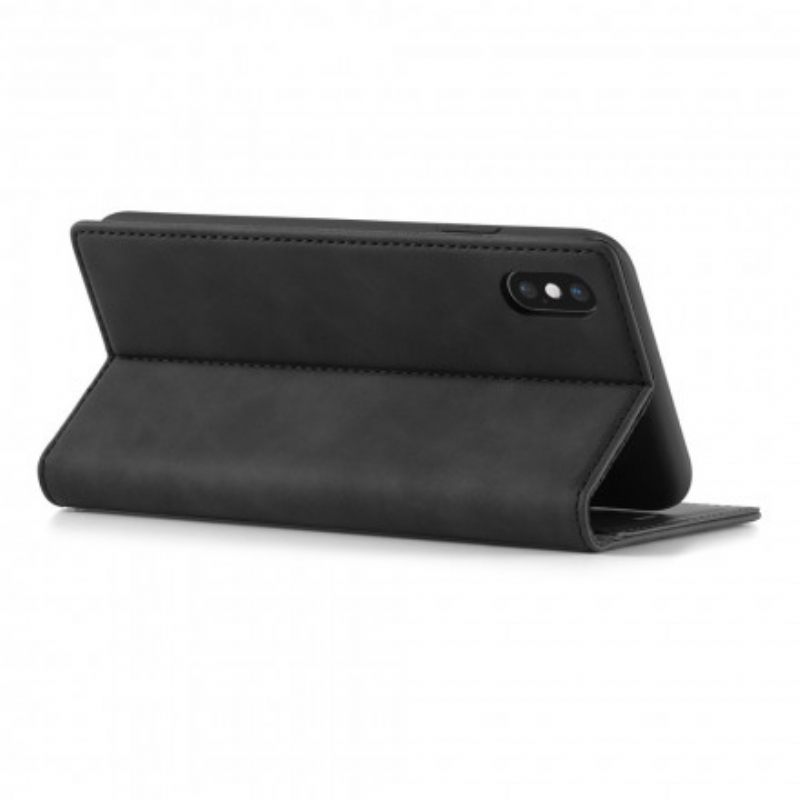 Puhelinkuoret iPhone XS Max Kotelot Flip Lc.imeeke Nahkaefekti