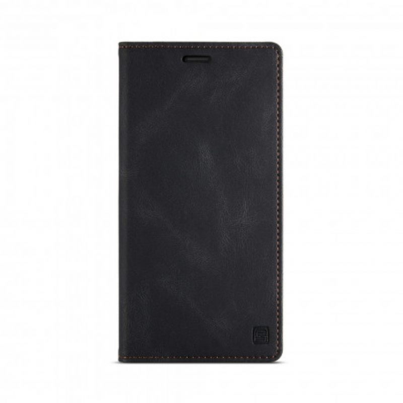 Puhelinkuoret iPhone XS Max Kotelot Flip Leather Effect Rfid-tekniikka