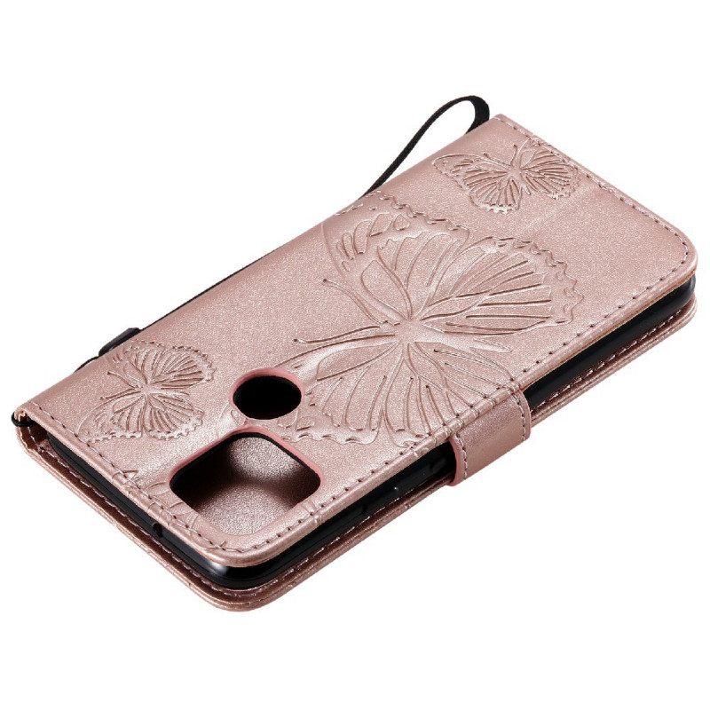 Kotelot Google Pixel 5 Suojaketju Kuori Giant Thong Butterflies