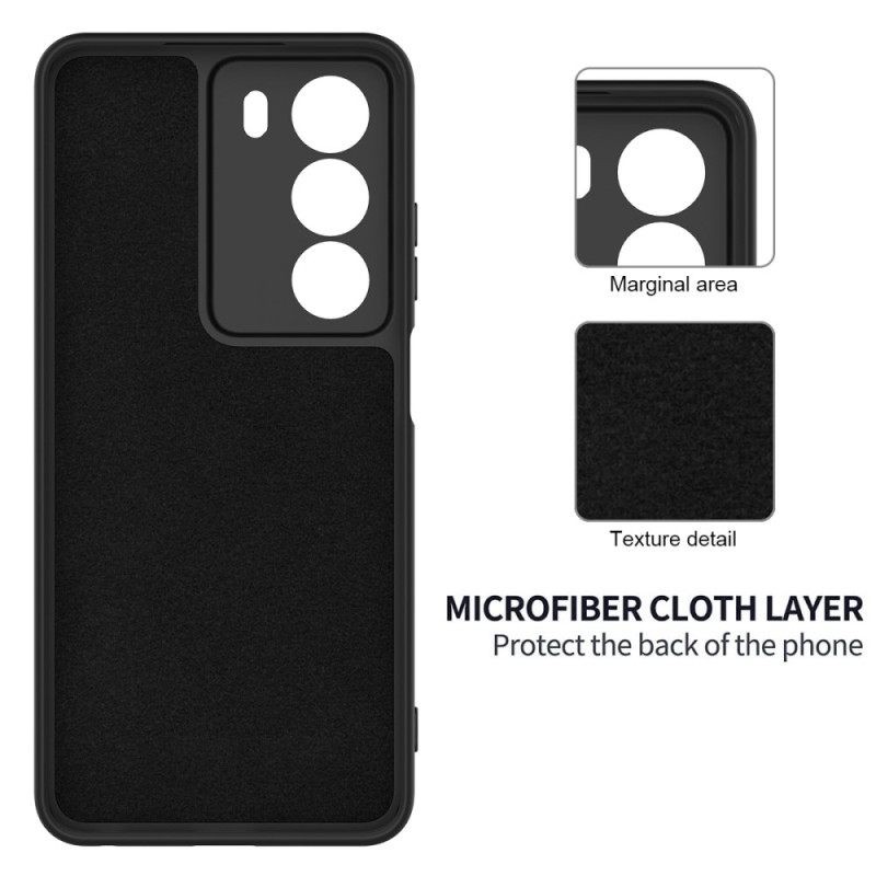 Hülle Realme C75 Handyhülle Flüssigsilikon Mit Trageband