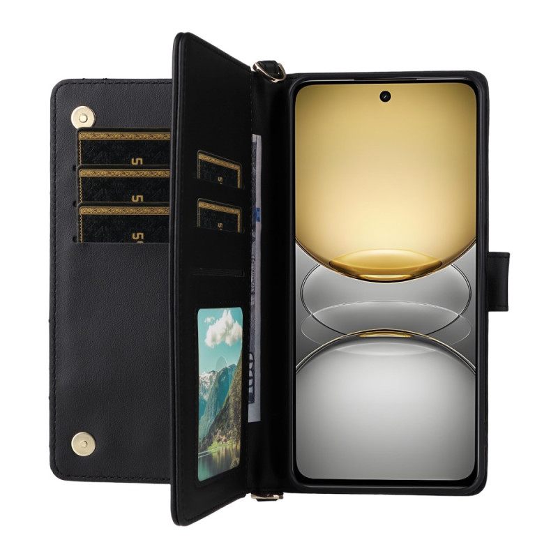 Kotelot Realme C75 Ensiluokkainen Muotoilu Hihnalla Ja Olkahihnalla