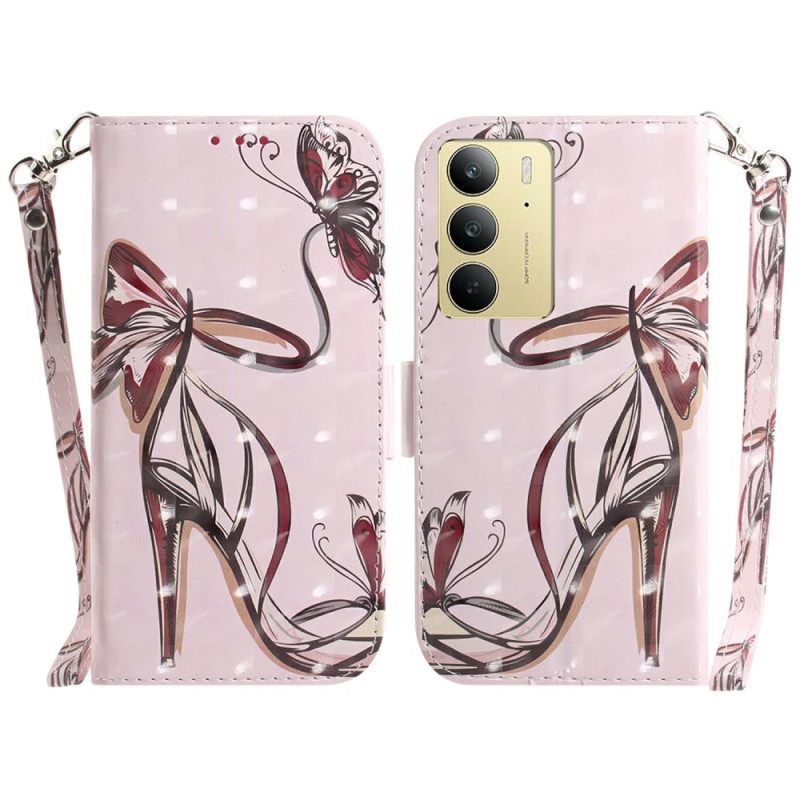 Kotelot Realme C75 Hihnallinen Avokas Suojakuori