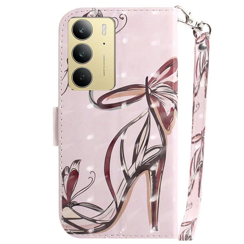 Kotelot Realme C75 Hihnallinen Avokas Suojakuori