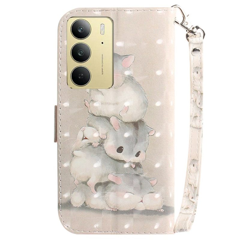 Kotelot Realme C75 Puhelinkuoret Hamsterin Kaulanauha