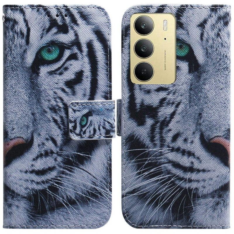 Kotelot Realme C75 Puhelinkuoret Valkoinen Tiikeri