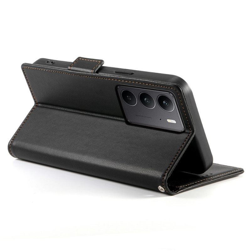 Nahkakotelo Realme C75 Puhelinkuoret Niitti